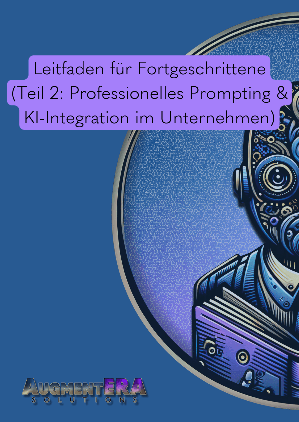 Produktbild aus Promptguide Teil 2 zeigt praktische Anleitungen für KI-gestützte Inhalte.